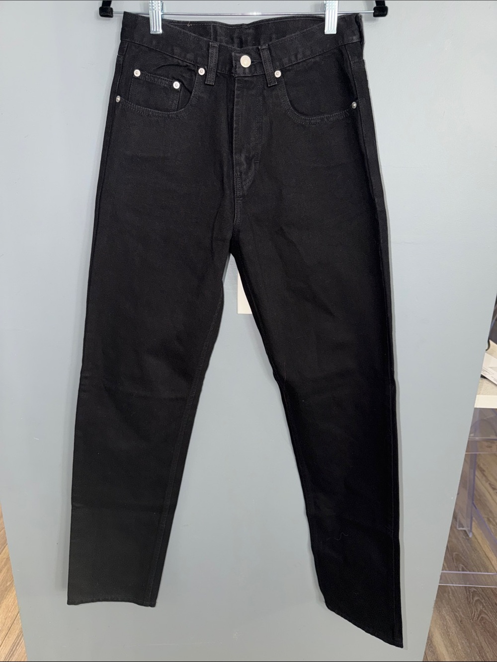 Jordache Black Relaxed Fit women’s mom jeans. Vintage fit. Sz 30.